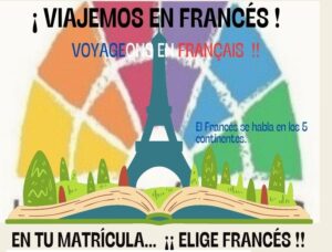 ¡Escoge Francés como optativa!