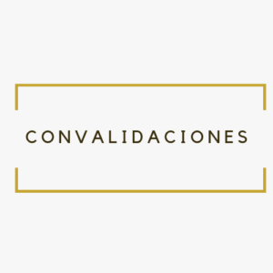 Convalidaciones FP