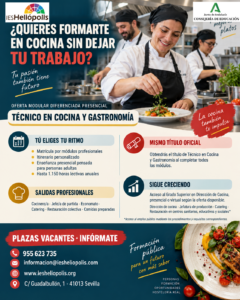 Plazas disponibles